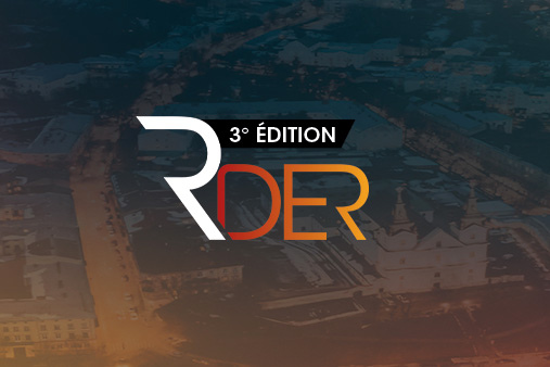 RDER 3e édition sur fond de ville