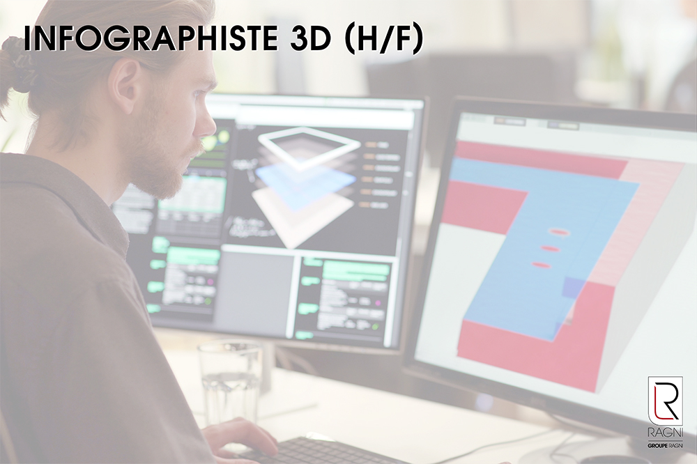 RAGNI recherche son/sa futur(e) infographiste 3D.